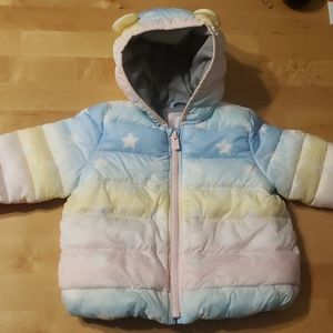 🍼B1G1 FREE Baby Rainbow Puffer Jacket Toddler